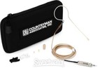 Countryman E6 Omnidirectional Earset Microphone - Low Gain With 2mm Cable And