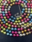 Vintage - Mercury Glass - Diameter 1 4     - Multi-color - Garland - 70   
