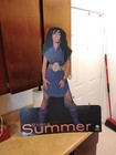 Donna Summer Geffen Records Cardboard Standee Display Poster R b Soul