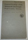 Tiger  Mammoth Mining District  Pinal County  Arizona Usgs Geology  Maps  Gold
