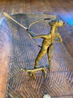 African Brass Bronze Benin Fon Figure Verite