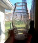 Open Pontil Giessen s Union Mustard N y Bold Emb Eagle On Front Civil War Bottle