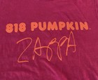 Vintage Frank Zappa 1980s  818-pumpkin  Barfko Swill T-shirt  m 
