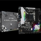 Asrock B450m Steel Legend Micro Atx Amd Am4 Gaming Motherboard Ryzen 5000 Series