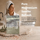 Dead Sea Magnesium Flake Bath Soak - 100  Pure Unscented Magnesium Chloride F   