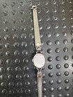 Vintage 14k White Gold Lecoultre 15mm Cocktail Watch