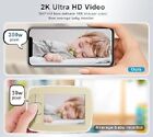 2k Hd Video Baby Monitor With Camera   Audio Wifi Night Vision Motion Detection
