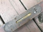 Vintage Stanley 28 1 4 Inch Wood And Brass Level New Britain Conn Patient 1890