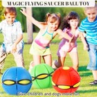 Dog Flying Saucer Toy Durable Chew Disc Outdoor Fetch Ball For All Breed Dogs