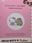 Hello Kitty X Pusheen Time For Milk Cross Stitch Kit Stitch   Story New