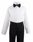 Boys Formal Tuxedo Suit 5 Pieces Set Set Wedding Party Toddler Size 2t To 14