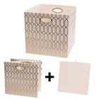 Storage Bins Cubes 11  11 Fabric Drawers Organizer Basket Boxes Containers
