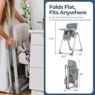 Inglesina My Time Highchair  Sugar - Adjustable Baby And Toddler High Chair