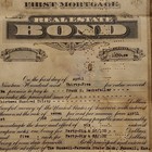 1932 First Mortgage Real Estate Bond  1 330 Frank S  Rockefeller Russell Ks