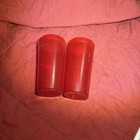 Vintage Coca Cola Red Textured Plastic 24 Oz Pizza Hut Tumbler Cups Set Of 2 90s