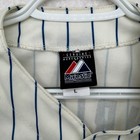 Kids Majestic New York Mets David Wright 5 Pinstripe Baseball Jersey Large Cream