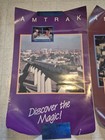 2 Vintage Amtrak Travel Posters Discover Civilization Discover The Magic