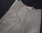 Wwii Swedish Army Grey Wool Uniform Pants 1942 Dated - Good Issued Condition