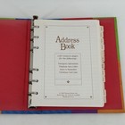 Vintage Veggietales Address Book Big Idea 1996 Telephone Binder