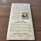 Vintage Rand Mcnally Modern Map Of The World - Htf Foldable Atlas-41 3 4 x26 7 8