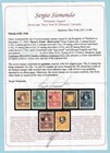 Thailand B24 - B30 Semi-postal  Mint Hinged Og   Set - With Sismondo Cert - L035