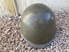 Vintage Original Czechoslovakia M53 Vz53 Army Military Helmet Liner   Chinstrap