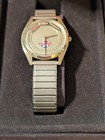 Lionel Train Watch Sweeping Impressions Time In Motion W  Moving Train Gold Tone