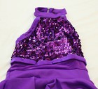 Weismann Girls Let Me Love You Dance Dress Ck7 Electric Purple Size 7 8