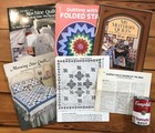 Set Lot 6 Vintage 80s 90s Crafting Magazines Sewing Quilt Patterns Instructions