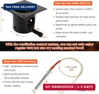 Upgraded Fire Burn Pot And Hot Rod Ignitor Kit Replacement Parts   For Traeger 