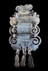 Matilde Poulat Matl Taxco Mexico Sterling Silver Turquoise Amethyst Brooch Pin