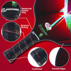 Pickleball Paddles Set Of 4     Usapa Approved Fiberglass Rackets With 8 Balls 