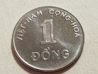 1971 Viet Nam Coin 1 Dong Rice Plant Viet Nam War Era Sweet  Nickel Clad Issue