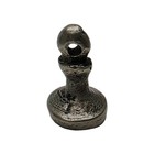 Antique Islamic Silver Intaglio Seal Matrix Ottoman Empire Muhammad Ali Signet