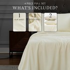 4-piece Micro Sheet Set - Soft   Cozy Hotel Luxury Bedding Set - Deep Pockets   