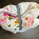 Pottery Barn Kids Monique Lhuillier Jolie Toddler Baby Quilt Pink Ruffles Floral