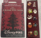 Nightmare Before Christmas Haunted Mansion Holiday 10 Pin Hat Box Disney Zero