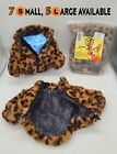 Dog Leopard Print Pet Coat Xs Small Puppy Jacket Cat Clothes Winter Bonus Items