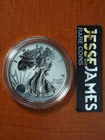 2019 S Enhanced Reverse Proof Silver Eagle In Original Mint Box With Coa   20664