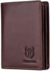 Baigio Genuine Leather Men s Wallet Bi-fold Blocking Credit Card Holder Wallet