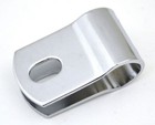Mirror Bracket Clamp For 3 4    O d  Tube pipe Chrome Plated 2-1 4    Gg33360bp Each