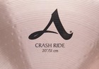 Zildjian A Series 20  Crash Ride Cymbal     Open Box Small Chip    Free Shipping