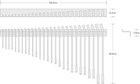 Combination Wrench Set With Wall Hanger  27-piece  6-32 Mm 