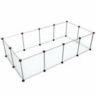 Pet Playpen Indoor Small Animal Cage Rabbit Guinea Pig Bunny Puppy Plastic Fence