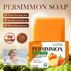 Kaori Persimmon Soap Bar Natural Odor Care For Mature Skin Daily Cleansing