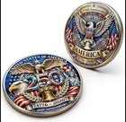 250th Anniversary United States Of America 1776-2026 Commemorative Coin Medal     