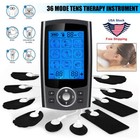 36 Modes Tens Unit Muscle Stimulator Machine Pulse Massager Therapy Pain Relief