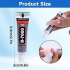 1pcs 3ml B7000 Clear Glue For Rhinestones Fabric Jewelry Shoes Crafts 60ml