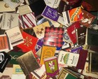30 Random Vintage Matchbook    Matchbox Lots   Restaurants  Art  Hotels