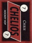 Chris Chelios Signed Custom Hockey Trading Card Chicago Blackhawks Auto